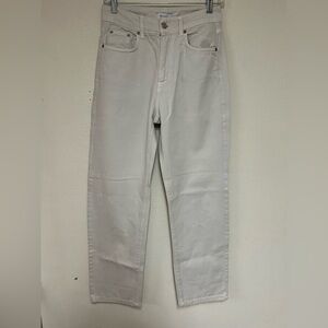 Vicbee womens Cream Jeans size small